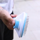 KIT 4 Pçs para Pets: Escova Removedora Tira Pelos de Cães E Gatos +Pente de Pulgas+Cortador de Unhas+Lixa de Unha PET-01