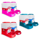 Kit Bebedouro Comedouro Automatico Cachorro Gato Prático 3 litros - Alvorada