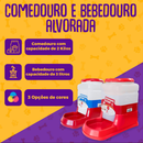 Kit Bebedouro Comedouro Automatico Cachorro Gato Prático 3 litros - Alvorada
