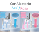 KIT 4 Pçs para Pets: Escova Removedora Tira Pelos de Cães E Gatos