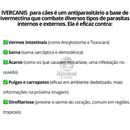 Remedio para carrapato, pulgas e sarna Ivercanis 3mg C/4 Comprimidos - World envio FULL
