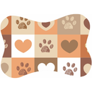 Tapete Comedouro Antiderrapante para Pets