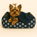 Kit Cama Pet Manta Grande 80x60cm Caminha Pet Casinha Impermeável Cachorro Gato