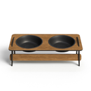 Comedouro Suspenso Pet Cachorro e Gato Duplo Mdf