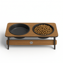 Comedouro Suspenso Pet Cachorro e Gato Duplo Mdf