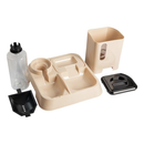 Comedouro Bebedouro Automático Premium Com Pá Porta Petiscos