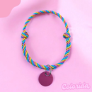 Coleira com Plaquinha de Identificação Personalizada