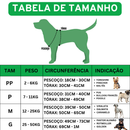 Coleira pet resistente para cachorro pitbull labrador dogo rottweiller + guia peitoral de cão husky