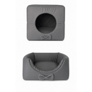 casinha cama toca lglu 3 em 1 para cães e gatos tamanho P,M,G,GG fundo impermeável colchão removível linha Premium