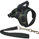 Peitoral em Couro Sintético com Guia