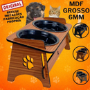 Comedouro Elevado em MDF para Pets