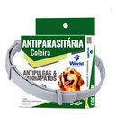 Coleiras Antipulgas e Carrapatos Antiparasitária Dugs Para Cães World Veterinária